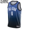 Maillot Enfant All-Star 2023 Team 1 Lebron James 6 Nike Bleu Swingman
